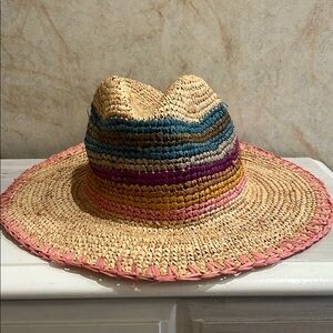Wyeth straw multicolored hat